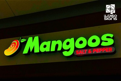 Illuminated Led Channel Letters Outdoor StoreFront Custom Backlit Signs