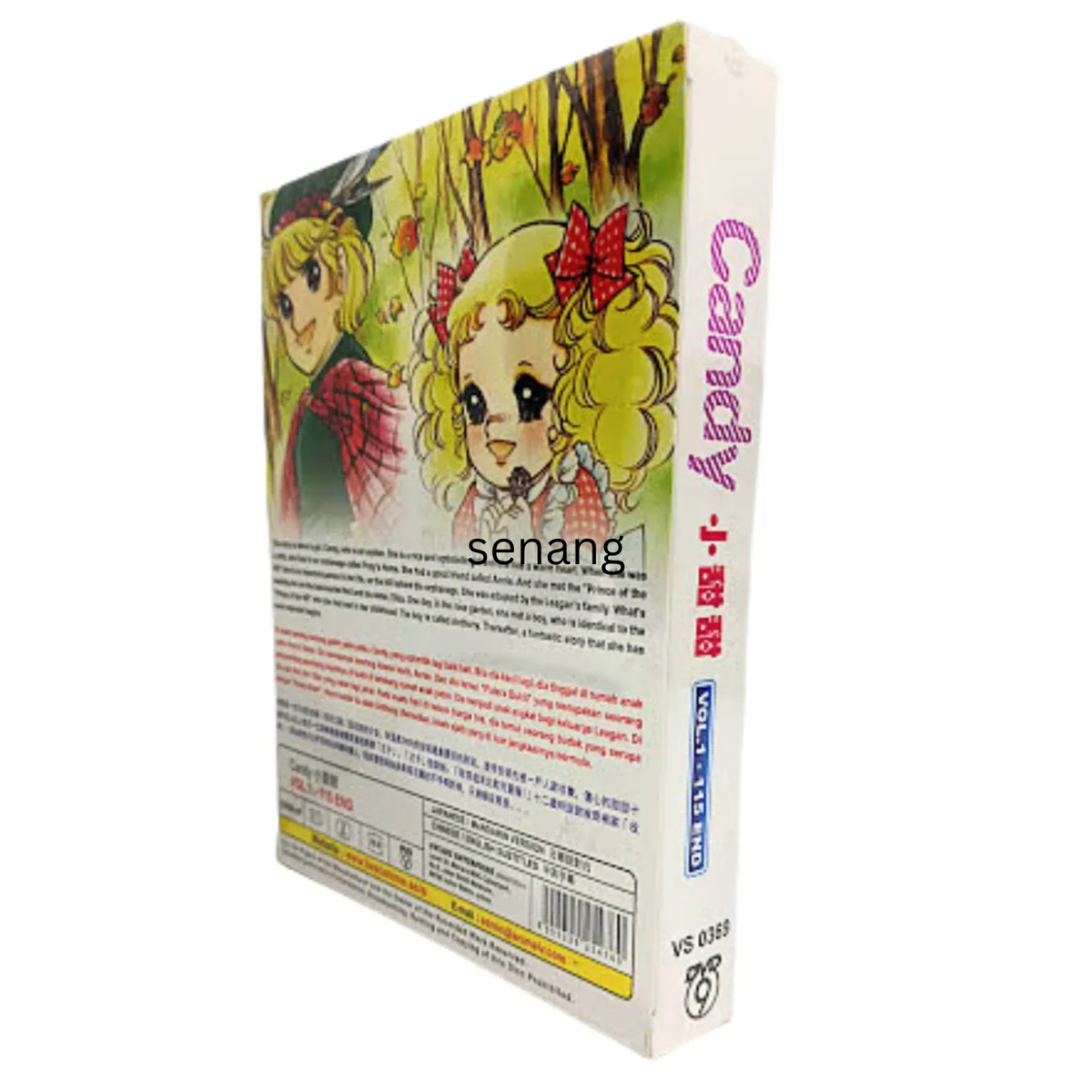 Anime DVD Candy Candy Japanese(Vol. 1-115 End) Complete Box