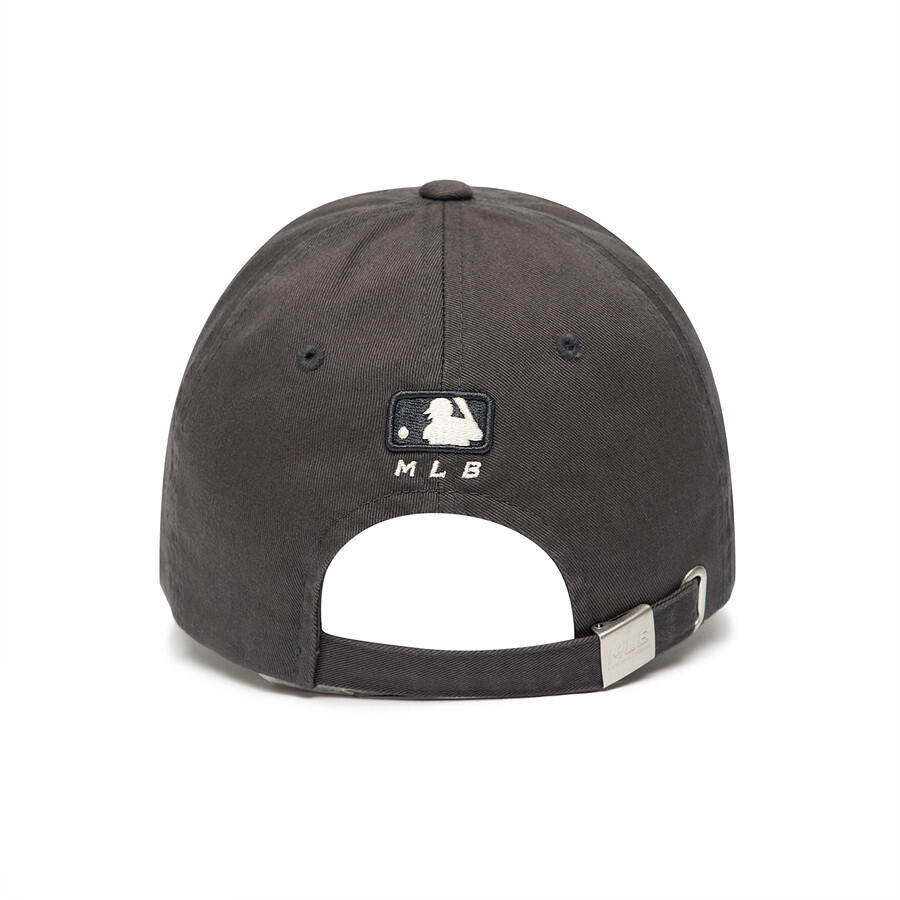 ★MLB Korea★ Rookie Unstructured Ball Cap NY Charcoal Grey Genuine MLB Rookie Unstructured Ball Cap NY (Charcoal Grey