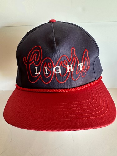 Vintage Coors Light Mesh Snapback Trucker Hat Cap - Picture 5 of 7