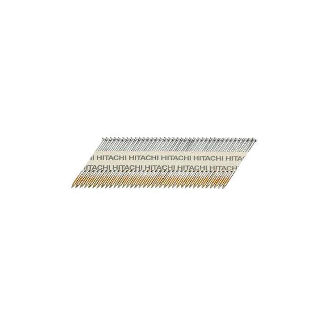 Metabo HPT 15103HPT Framing Nails – 2-3/8'' X .113'', Clipped Head, Paper Tape, 30° Ring Shank, 4800 Count