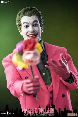 In Stock，Mars Toys 1/6 Prank Villain Joker Male Action Figure Model Toy MAT013A 