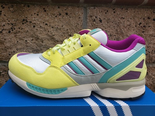 Adidas ZX9000 Shoes Men's Size 12 Pulse Yellow Ash Silver Acid Mint GY4680