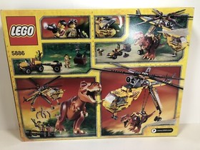 LEGO Dino 5886 T-Rex Hunter - Complete, Minifigures, Instructions, Box 2012 Rare