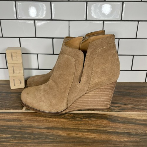 lucky yabba wedge bootie black