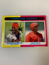 2021 Topps Transcendent VIP Party Juan Soto Ronald Acuna Jr. #07/95 - #TTY-AS3
