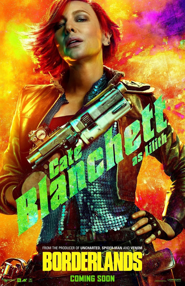 AA0706 Borderlands Film By Eli Roth 2024 Lilith Movie Poster 11x17