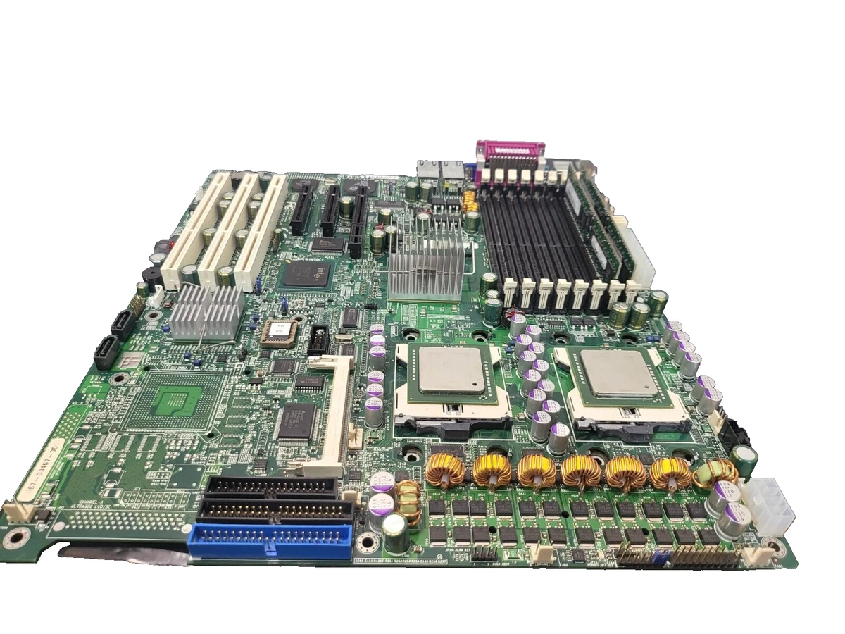 SuperMicro X6DHE G2CE Server Dual Intel Xeon Motherboard CPU Combo