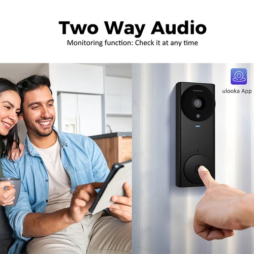 Wireless Security Smart WiFi Doorbell Intercom Video Camera Door Ring Bell Chime - Picture 7 of 11