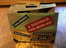 Vintage Beech-Nut Brand Souvenir Box Plant Visit 3””Long By 2” Wide 