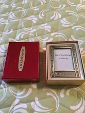 Vintage LIZ CLAIBORNE Gold Plated PICTURE FRAME Perfect Birthstone NOVEMBER Rare