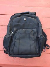 Black Targus Sturdy Expandable Laptop Carrying backpack.