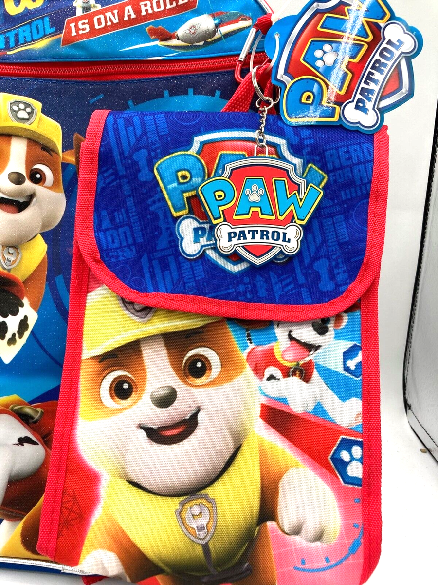 Lot Paw Patrol Pour Enfants : Sac à Dos, Lunch Box, étui, Suspension Et RCA – Neuf