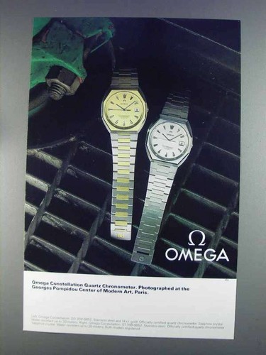1980 Omega Constellation Watch Ad - DD 