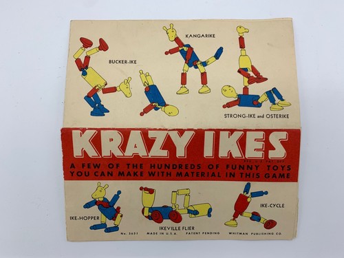 Vintage Krazy Ikes Whitman Plastic Boxed Toy No. 5631:98 - Picture 6 of 10