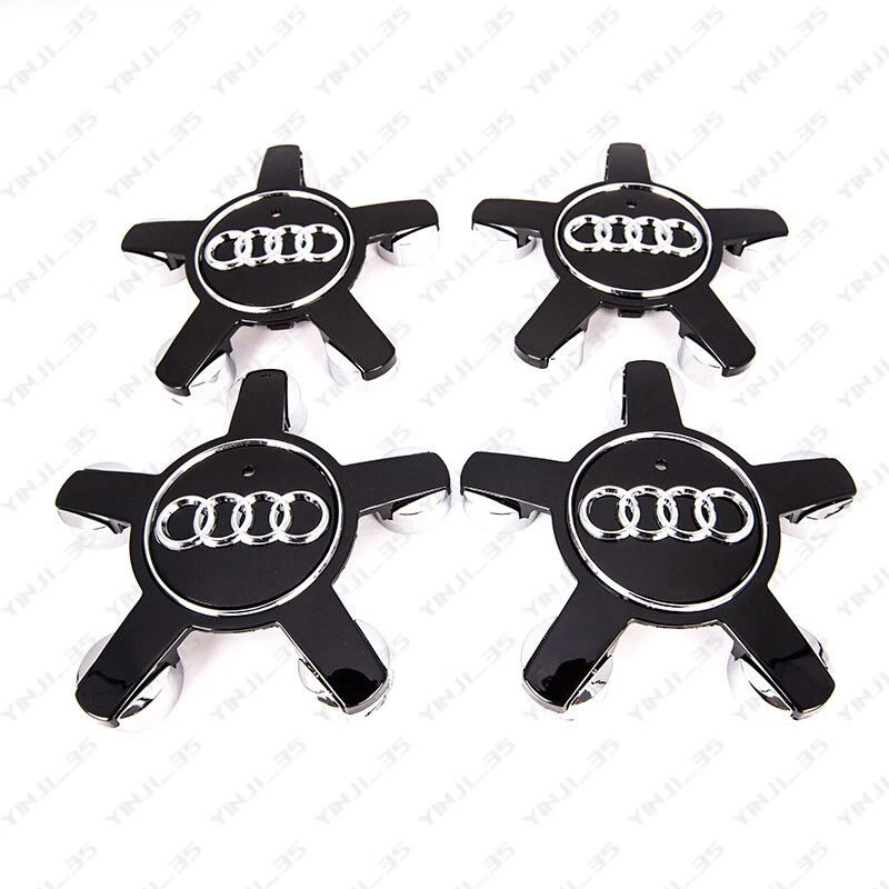Tapacubos tapacubos negro Audi Q5 4F0601165N A3 A4 A5 A6 A7 A8 S5 R8 TT rueda 135 mm Foto 3 de 3