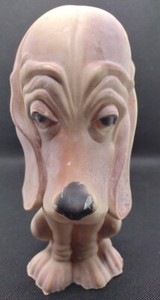 Hound Dog Squeaker Toy 1953 Molded Latex Prod.Inc. KAYSAM Corp Vintage Squeaks