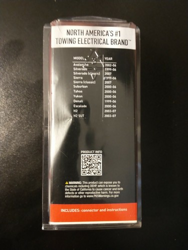 Conector de control de freno simple enchufable Hopkins Towing Solutions 47795 Chevy GMC+ - Imagen 2 de 2