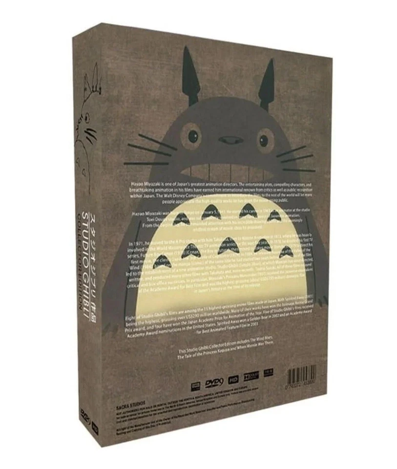 Japan Studio Ghibli Collection Box-Set English Dubbed HD 24-Movies HayaoMiyazaki - Image 3 of 3