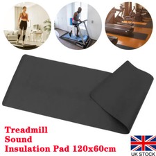 Treadmill Sound Insulation Pad Travel Weight Room Floor Mats for Carpet 120x60cm