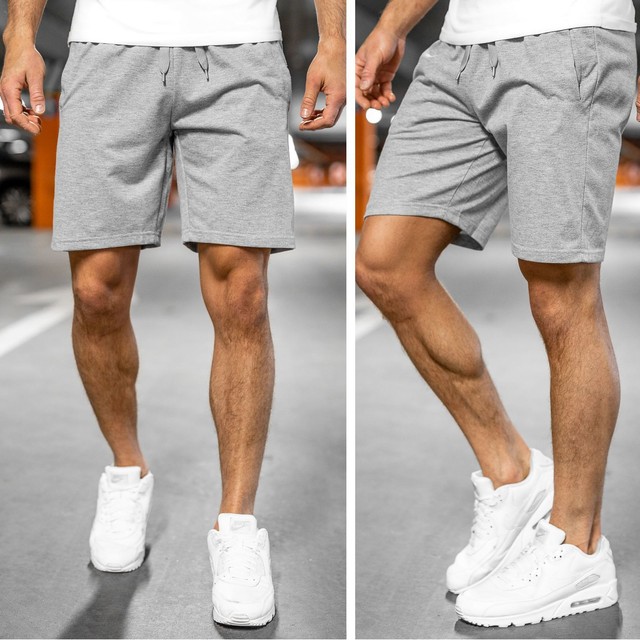 Kurzhose Shorts Sporthose Bermudas Kurze Fitness Jogging Herren BOLF Unifarben
