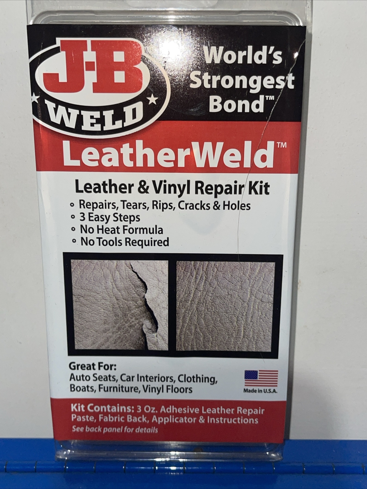 JB Weld 2130 Vinyl and Leather Repair Kit eBay