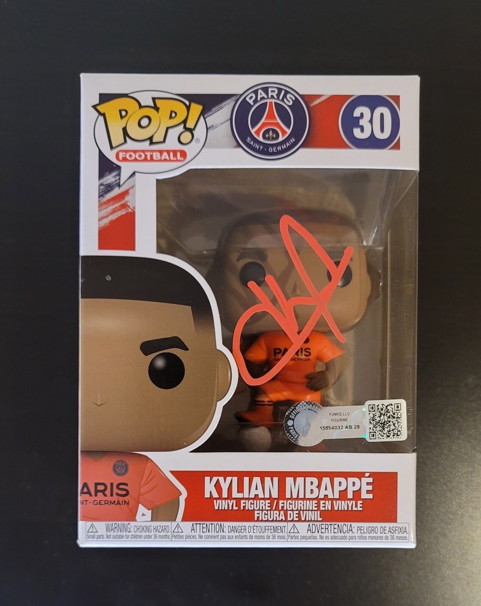 Kylian Mbappe Signed Autographed Funko Pop Paris Saint Germain