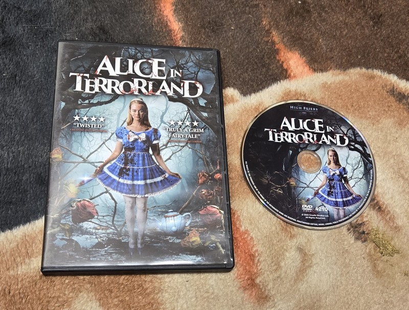 RARE OOP OUT OF PRINT DVD ALICE IN TERRORLAND HORROR SLASHER CULT GORE 2023