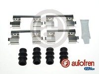 Autofren Seinsa D42992A ZubehÖRsatz, Scheibenbremsbelag Vorderachse FÜR Renault