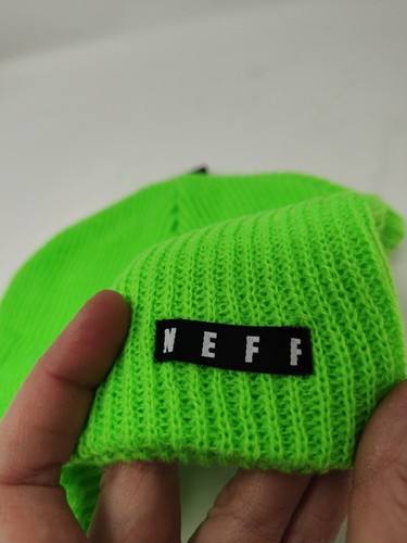 Neff Daily Beanie - neongrün, Hunter Bau Sicherheitsfarbe - neu mit Etikett, Einheitsgröße - Bild 4 von 5