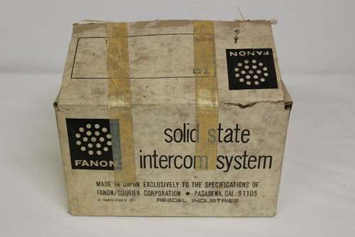 NOS NIB Fanon Courier Director 3 Solid State Intercom Remote Station - Picture 3 of 5