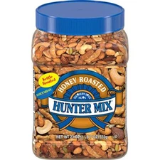 Southern Style Nuts Honey Roasted Hunter Mix,Sesame,Flower,Almonds,Cashews 23 Oz
