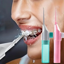 Portable Cordless Water Dental Flosser Oral Irrigator Waterproof Teeth Cleaner
