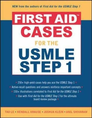 First Aid Cases for the USMLE Step 1 - Paperback, by Tao Le; Kendall - Very Good
