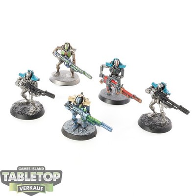 Necrons - 5 Deathmarks - teilweise bemalt