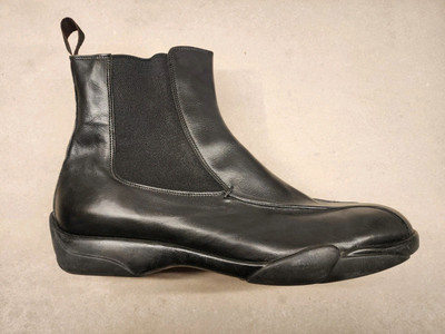 Pollini Designer Men s Chelsea Biker Boot Sz  13 US / EUR 46 Made In Italy NOS