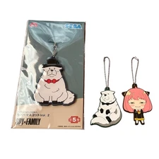 SPY×FAMILY Anya & Bond Rubber Strap Mascot 3-Piece Set