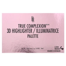 True Complexion, 3D Highlighter Palette, 8035 Luminosity, 0.38 oz (11 g)
