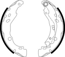 Bremsbackensatz HELLA PAGID 8DB 355 020-081 für DS3 DS CITROËN 208 301 PEUGEOT 1