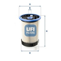 UFI Kraftstofffilter 26.065.00 FüR Audi Seat Skoda VW