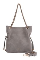 Seidenfelt Manufaktur Rena Handbag Handtasche Tasche Grey Grau Neu