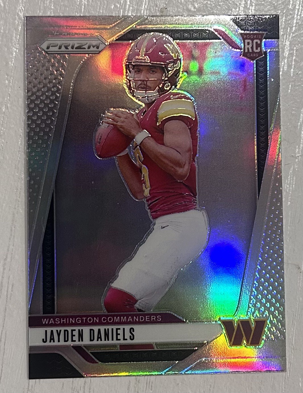 2024 Panini Prizm - Rookies Jayden Daniels #347 Silver Prizm (RC) Commanders🔥💎