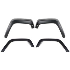 Fender Flares For 2007-2017 Jeep Wrangler Set Of 4 Front And Rear Primed Fender Flares For 2007-2017 Jeep Wrangler Set Of 4 Front And Rear Primed