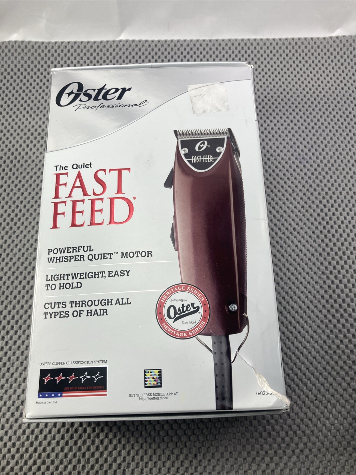 Oster Fast Feed Adjustable Pivot Motor Clipper 76023-510 3 I
