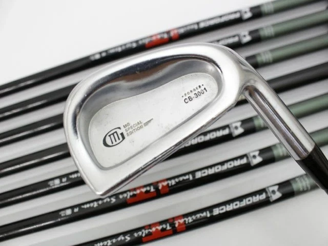 Juego de plancha Miura Giken CB-3001 8 piezas 5-Pw,Aw,Sw Flex R Regular Proforce IT RH Foto 2 de 4