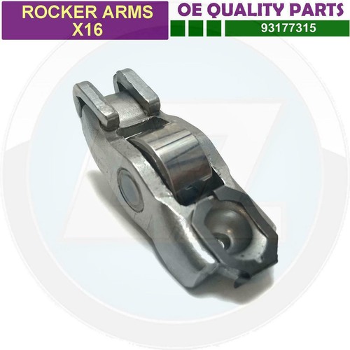 FOR FIAT DOBLO FIORINO IDEA 500 PUNTO PANDA TIPO QUBO ROCKER ARM ARMS SET X16 - Picture 5 of 6