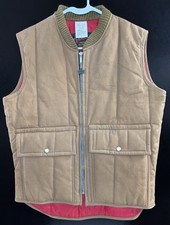 Vintage Walls Blizzard Pruf Insulated Cotton Canvas Duck Work Vest USA Men's M