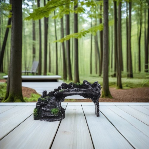  Reptile Simulation Rock Cave Hideout - Terrarium Habitat Decor Bearded Dragon - Bild 10 von 12