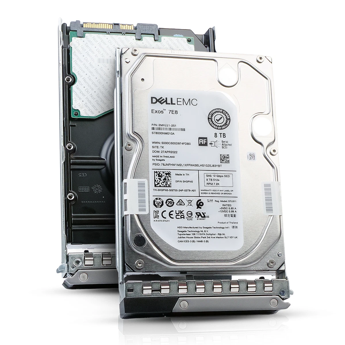 Dell SAS Internal Hard Disk Drives 8 TB Storage Capacity for sale