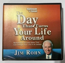 JIM ROHN The Day That Turns Your Life Around (6 CD Audio SET) UNABRIDGED